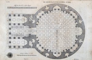 Pantheon Plan Rome