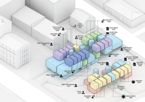 Diagram program internal 1st floor