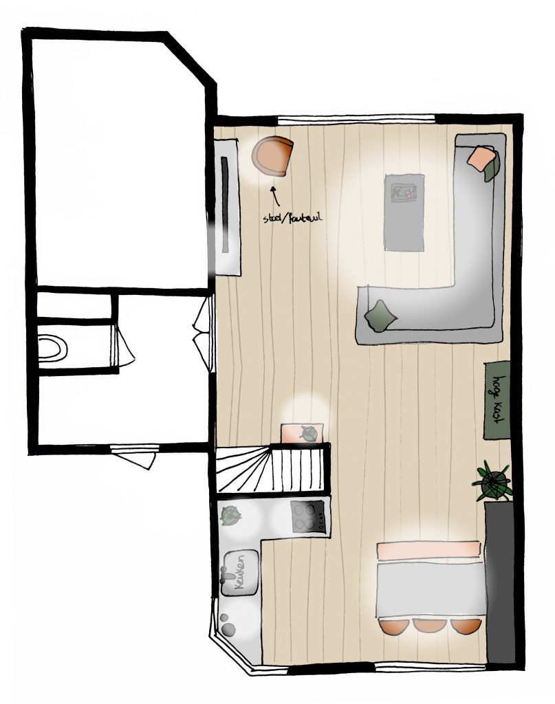 Plattegrond lichtplan