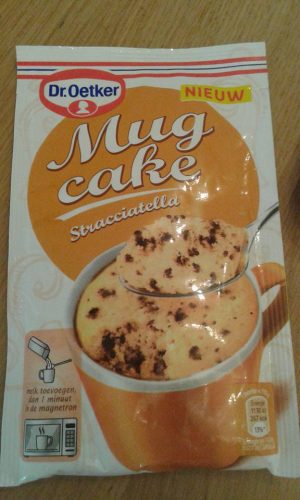 MUG Cake Straciatella makkelijk om te maken