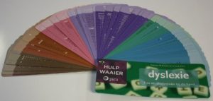 Hulpwaaier van Uitgeverij Pica. Dyslexie, tips en strategieën bij de hand