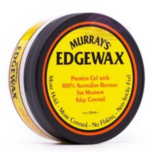 Als je haar maar goed zit! (Murray’s Edgewax wax on – more wax on)