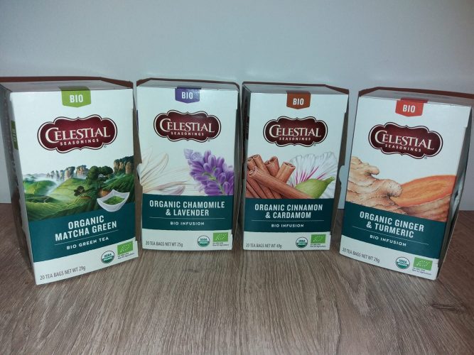 Wist jij al dat Celestial Seasonings 4 nieuwe biologische smaken heeft?