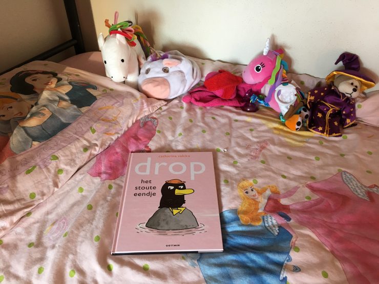 Voor ons roze dropje het boek: Drop, het stoute eendje