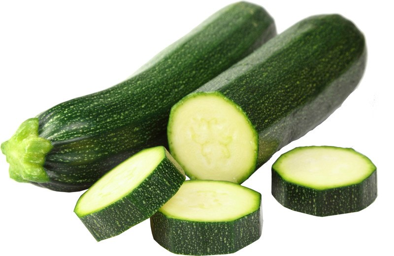 Courgette met champignonsaus