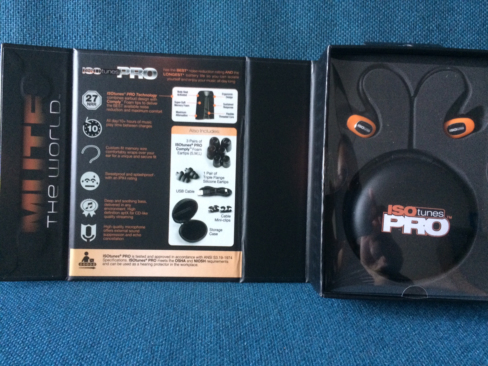 ISO tune Professionele Bluetooth-gehoorbeschermer PRO oordopjes