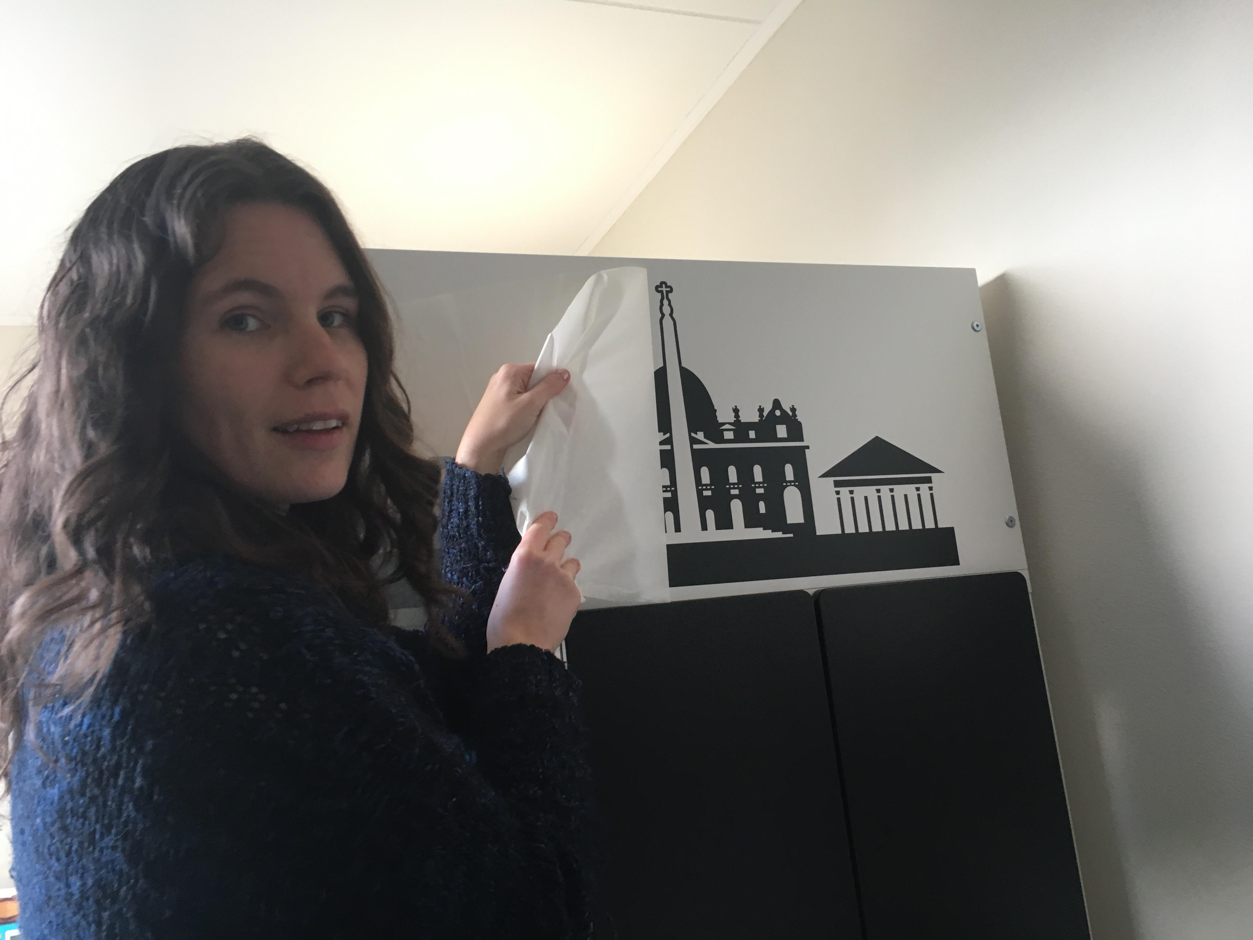Tenstickers voor op de muur, deur, raam en meer