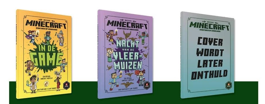 De allereerste officiële Minecraft fictie-serie!