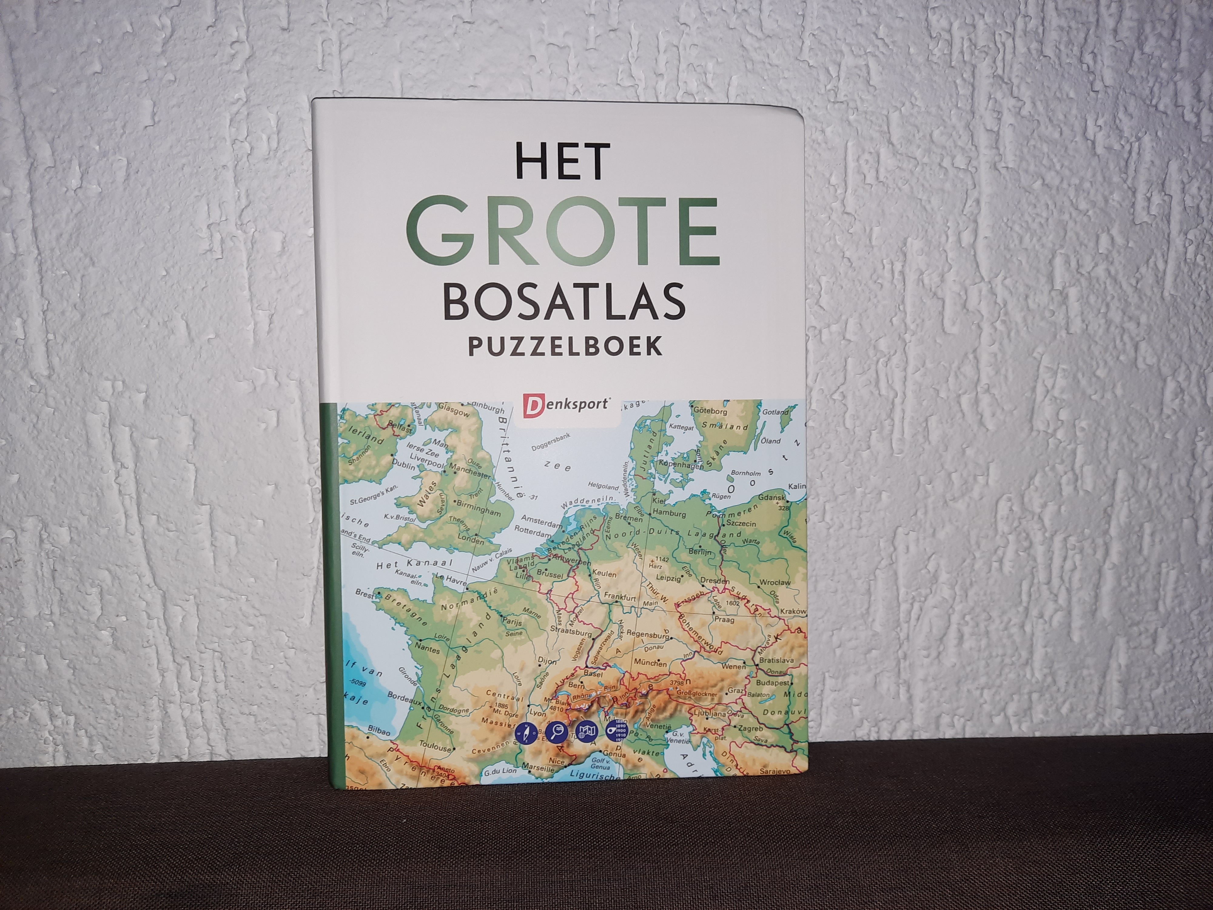 Het Grote Bosatlas puzzelboek 10+