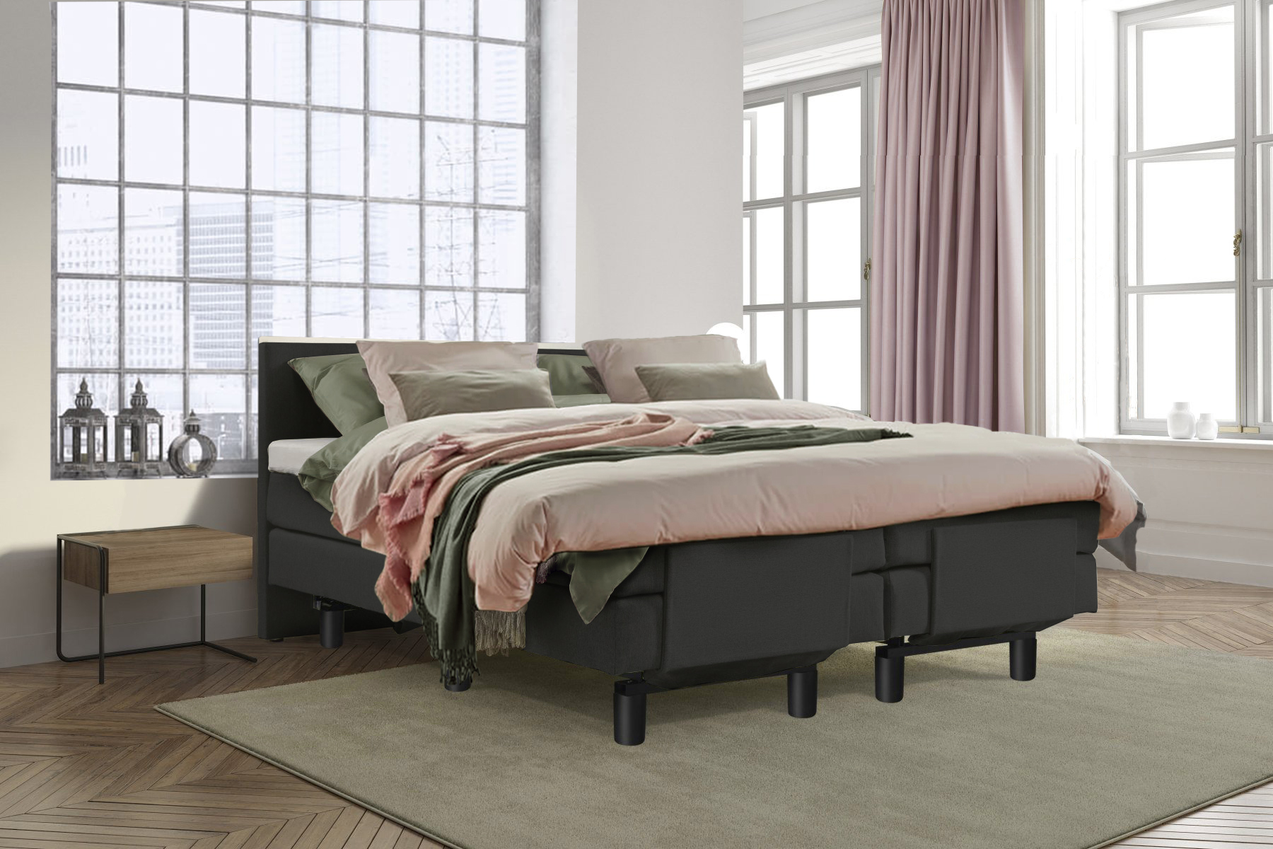 Luxe en comfortabel slapen op een boxspring