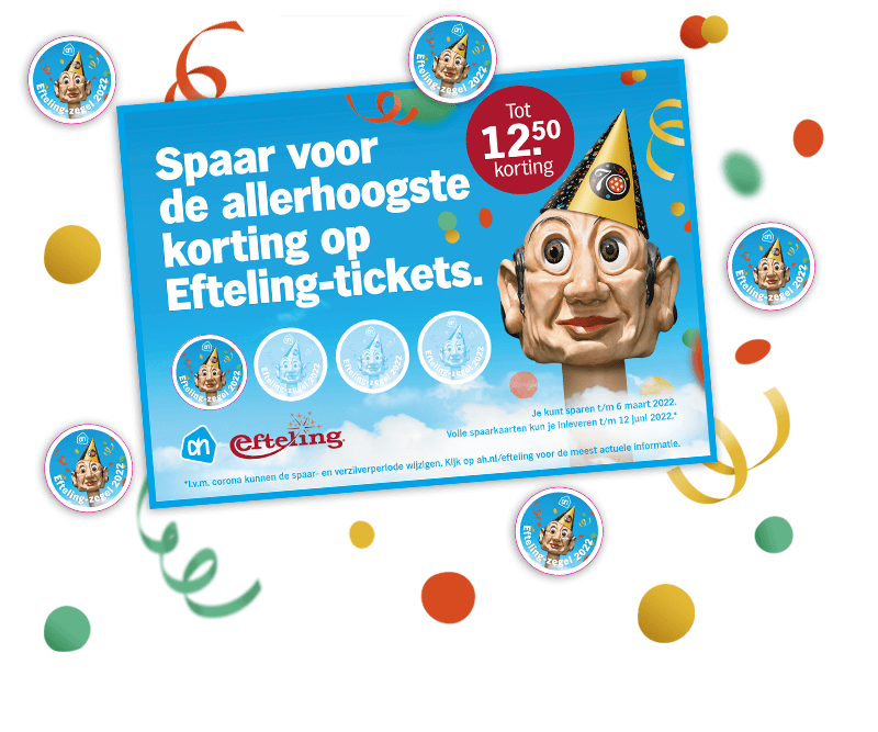 Spaar voor korting op Efteling tickets