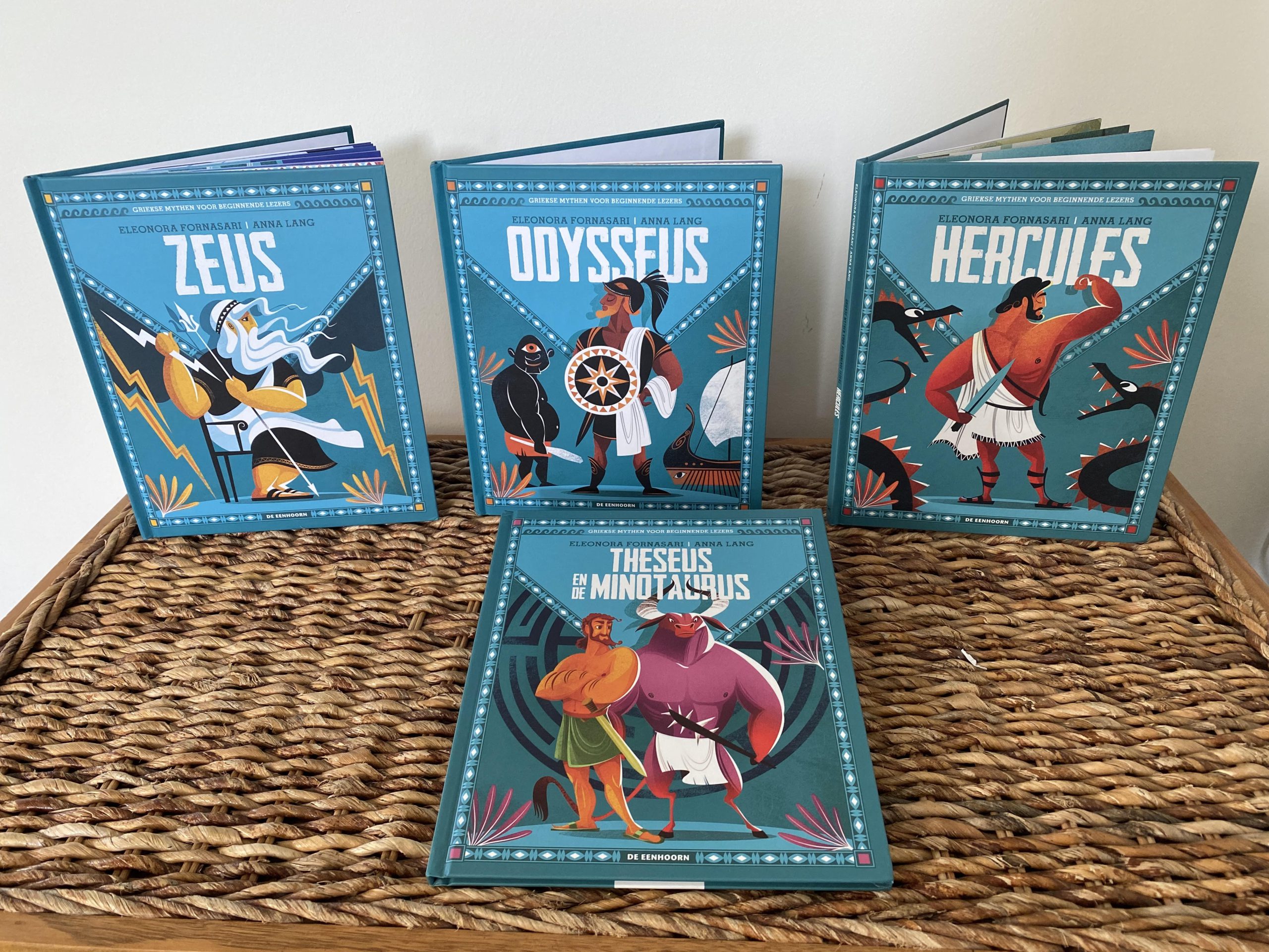 Griekse mythen voor beginnende lezers: Theseus en de Minotaurus