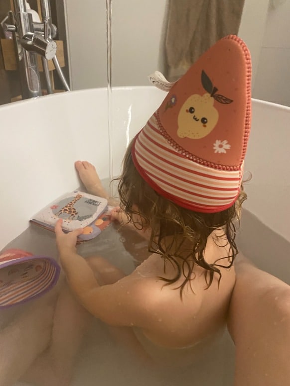 Evi's favorieten: badboekje en badbootjes.