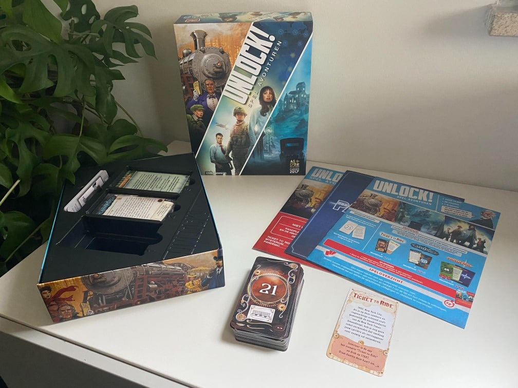 Unlock! Spelavonturen Ticket to Ride, Mysterium en Pandemic