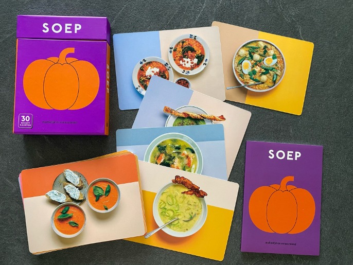 30 receptkaarten - soep.