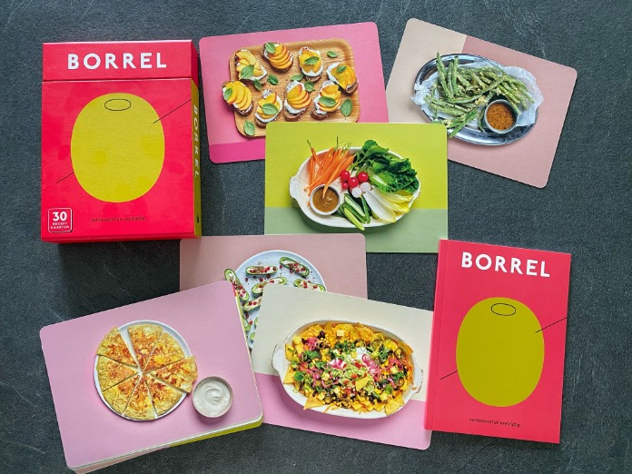 30 receptkaarten - borrel.