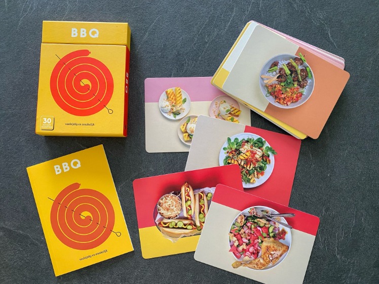 30 receptkaarten - bbq