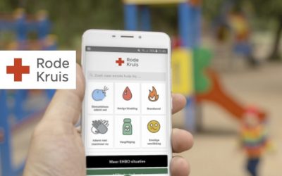 Gratis en eenvoudig EHBO met de Rode-Kruis app