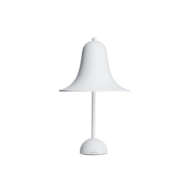 Verpan Pantop Ø23 Bordlampe Mat hvid