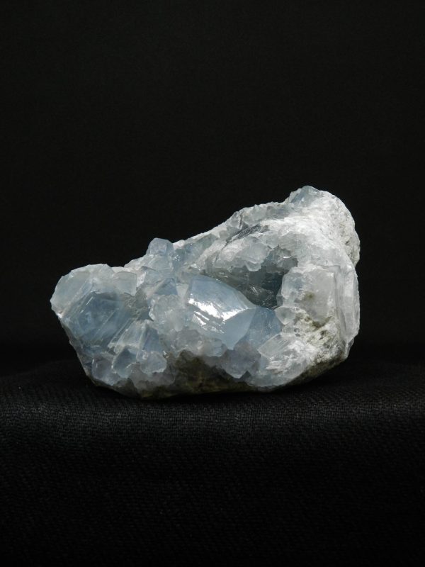 Close up image of Celestite crystal