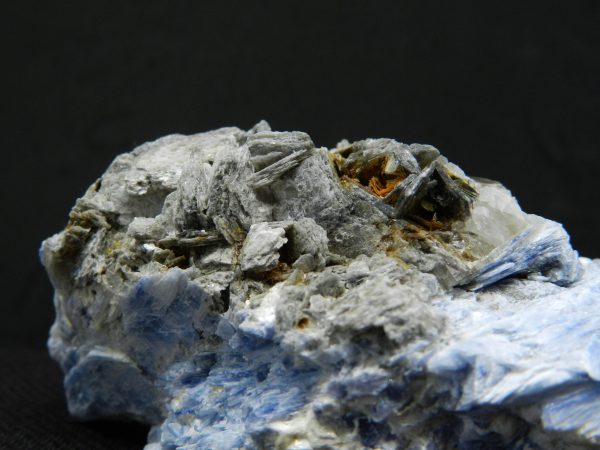 Close up image of detail on Kyanite