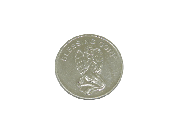 Angel Blessing Coin front face