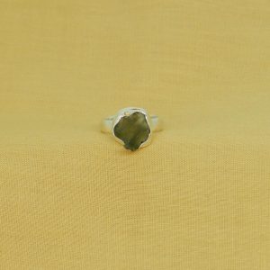 moldavite ring