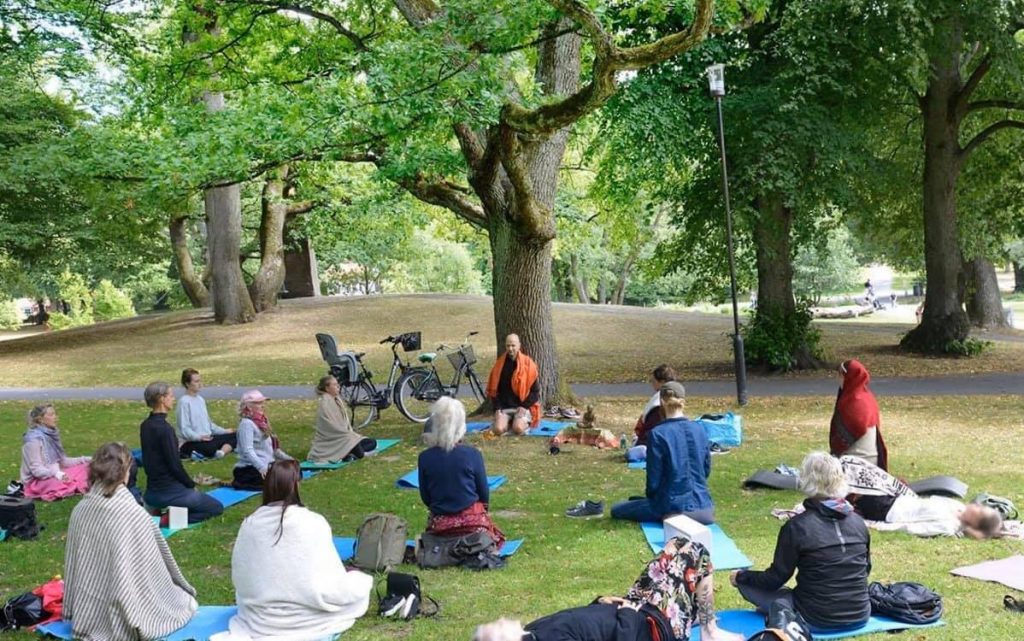 Måndagsmeditation i Slottskogen