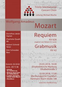 Plakat Mozart 2018