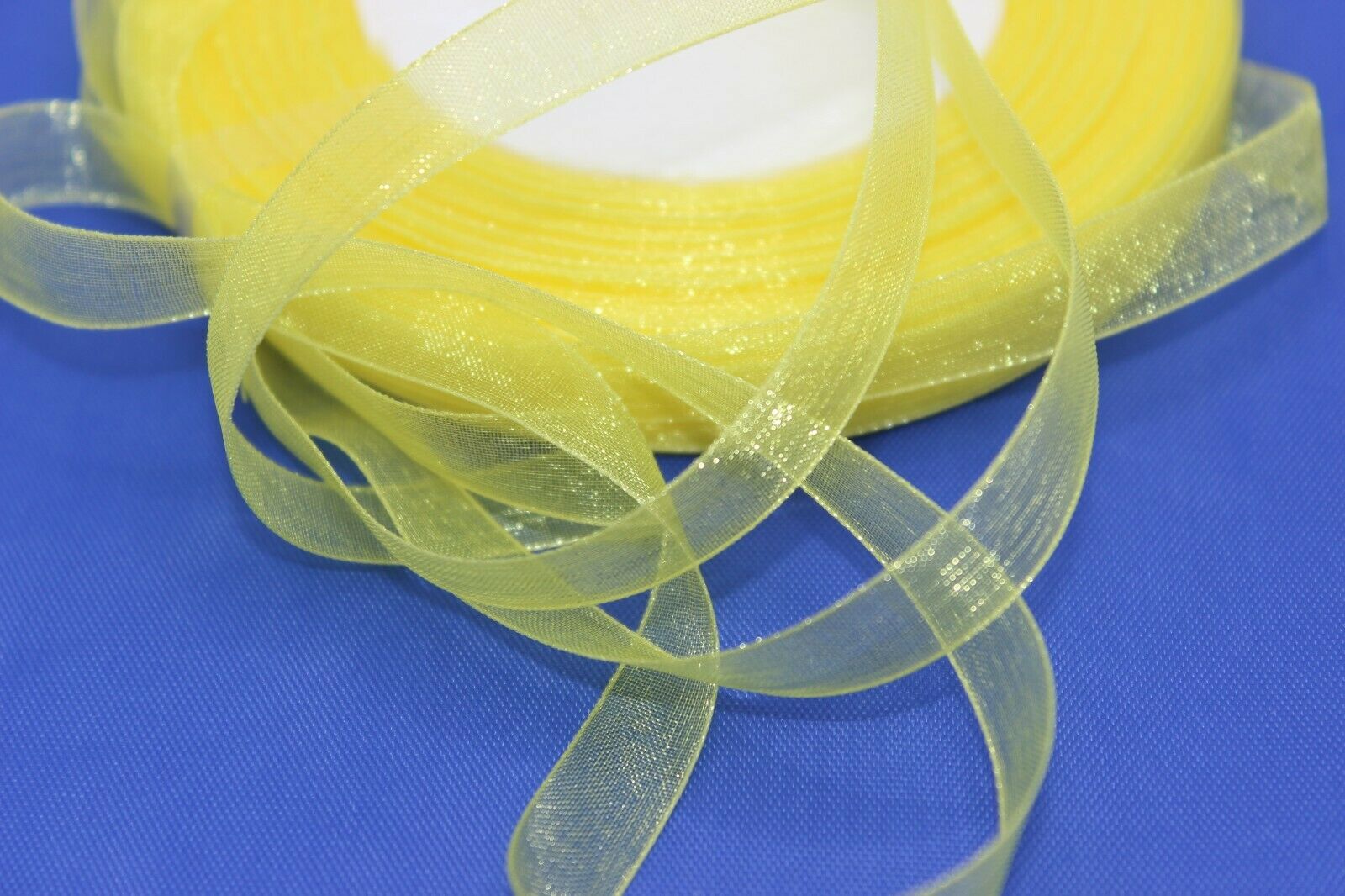 22.8m / Roll 10 Colors Fabric Ribbon Roll Of Silk Satin Ribbons 6mm Thin  Ribbon