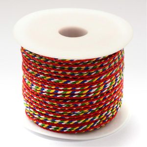 Jewellery Nylon Thread bracelet Craft Material string Colourful, 3.0mm, x 1 5 10m.