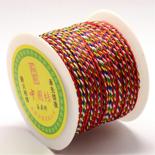 10meters Waxed Polyester Thread, Waxed Cord DIY Craft Macrame Knotting for Jewelry  Making, Bracelet Cord, Necklace Cord 1.0mm 