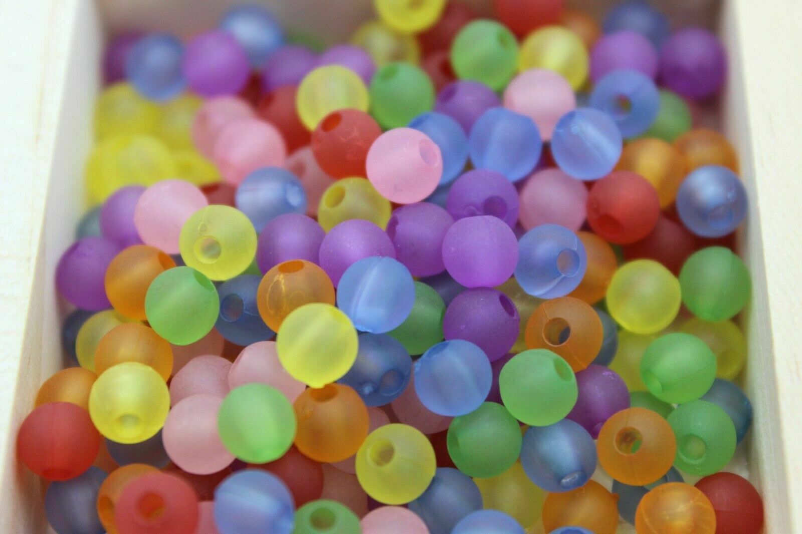 Assorted Round Plastic Beads