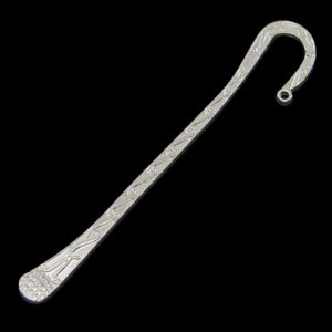 Alloy Bookmarks, Platinum, about 120mm long, hole: 2mm