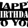 Personalised Cake Topper Happy Birthday Decoration Customized Any Word Age Name - Image 20