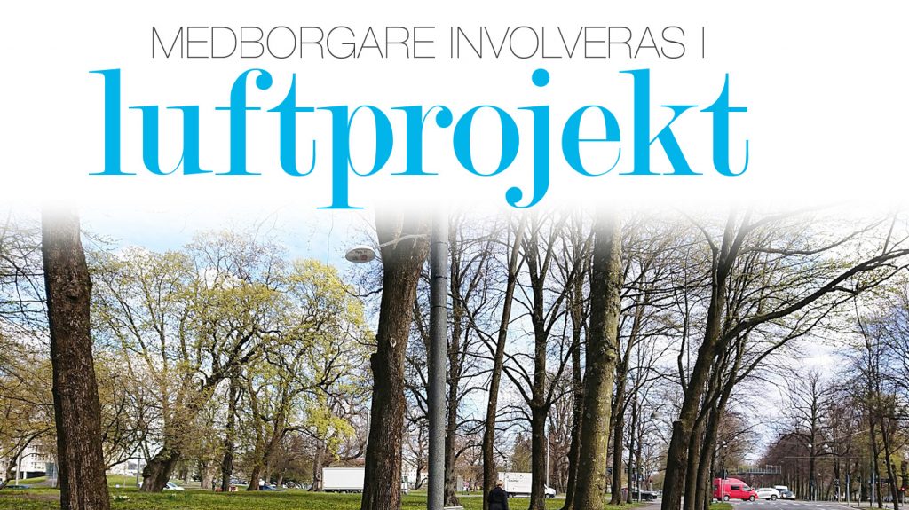 Medborgare involveras i luftprojekt