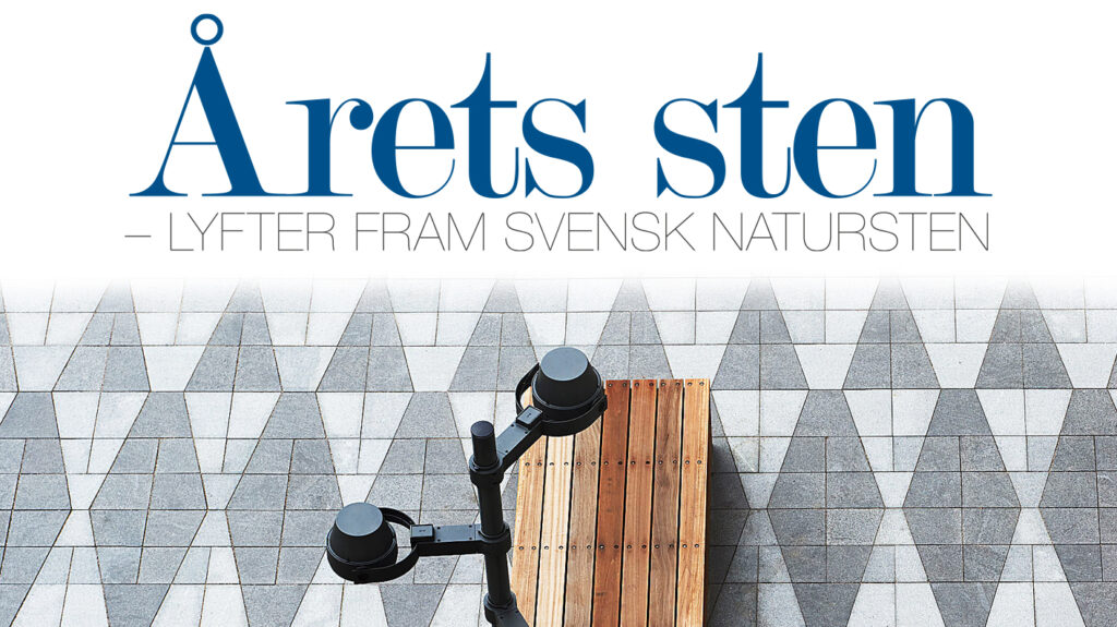 Årets sten – lyfter fram svensk natursten