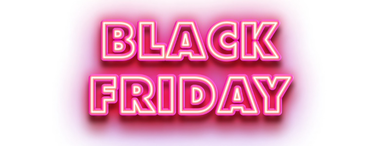 Neon light Black Friday