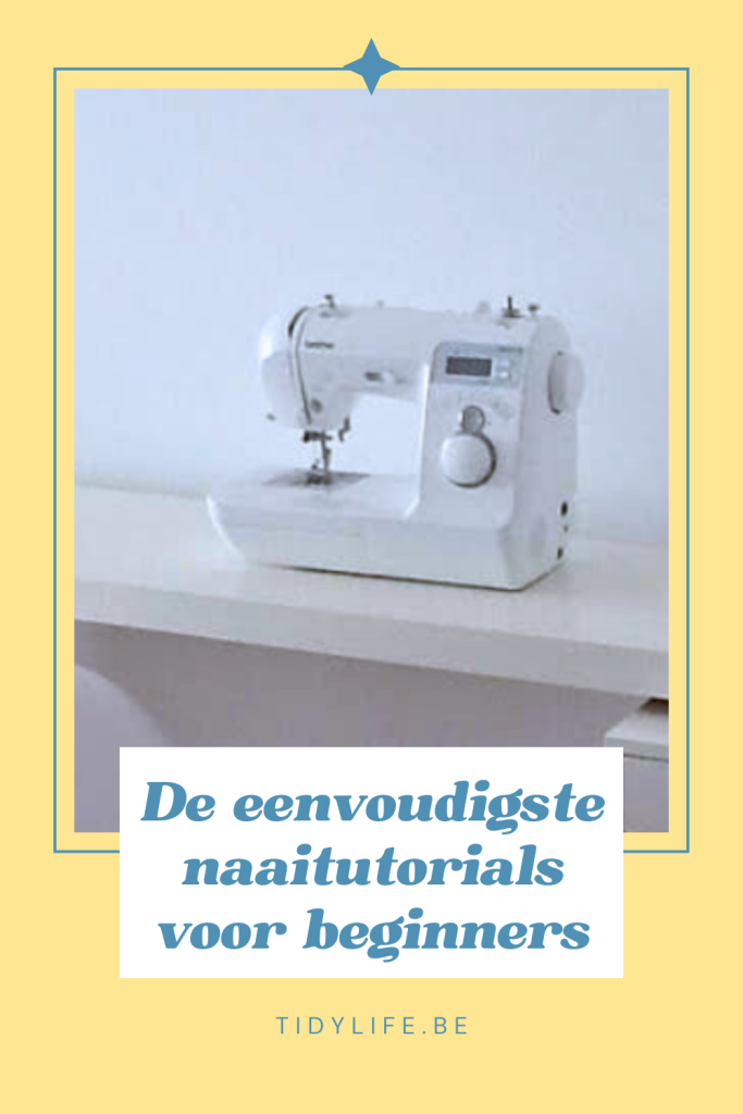 De eenvoudigste naaitutorials voor beginners DIY