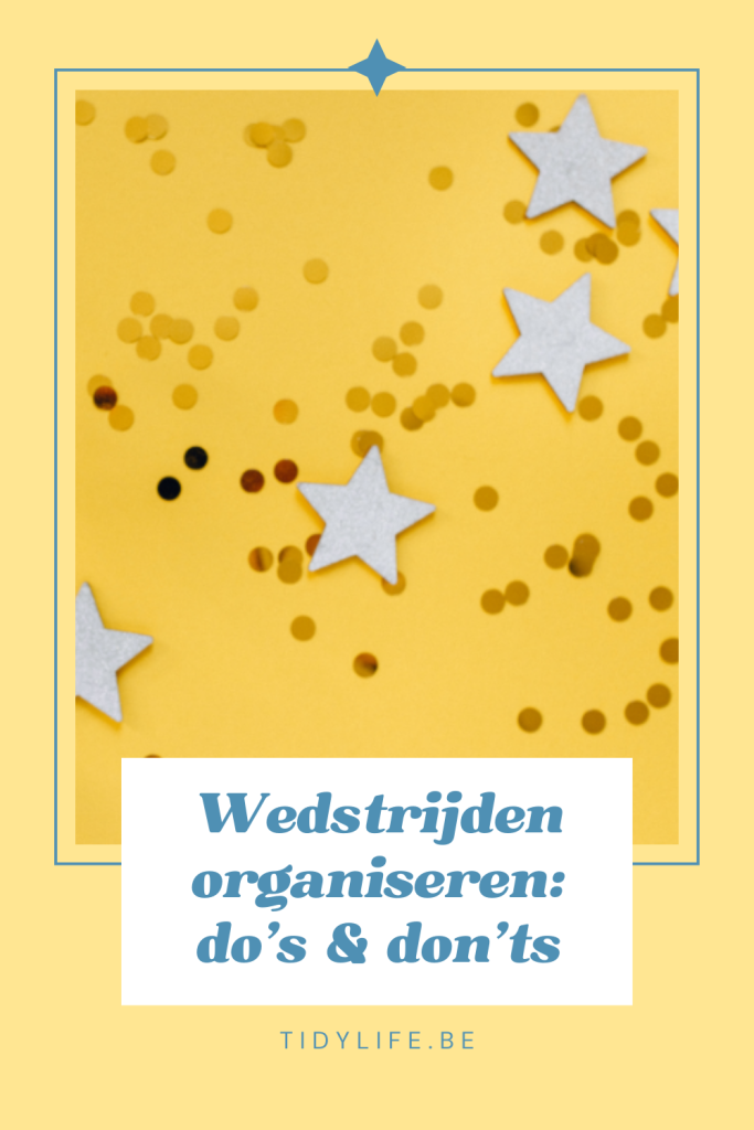 Wedstrijden organiseren do's & don'ts