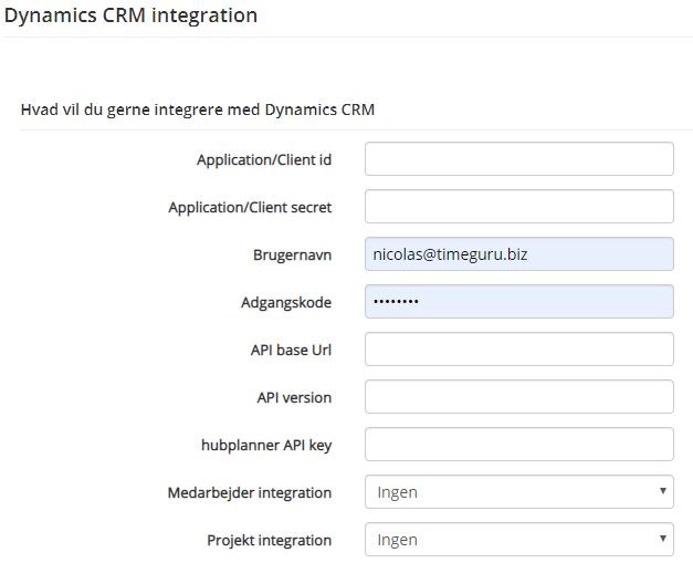 Microsoft Dynamics Integration