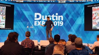 Dustin Expo 2019 - Time Traveller föreläser - Tomas Bendz