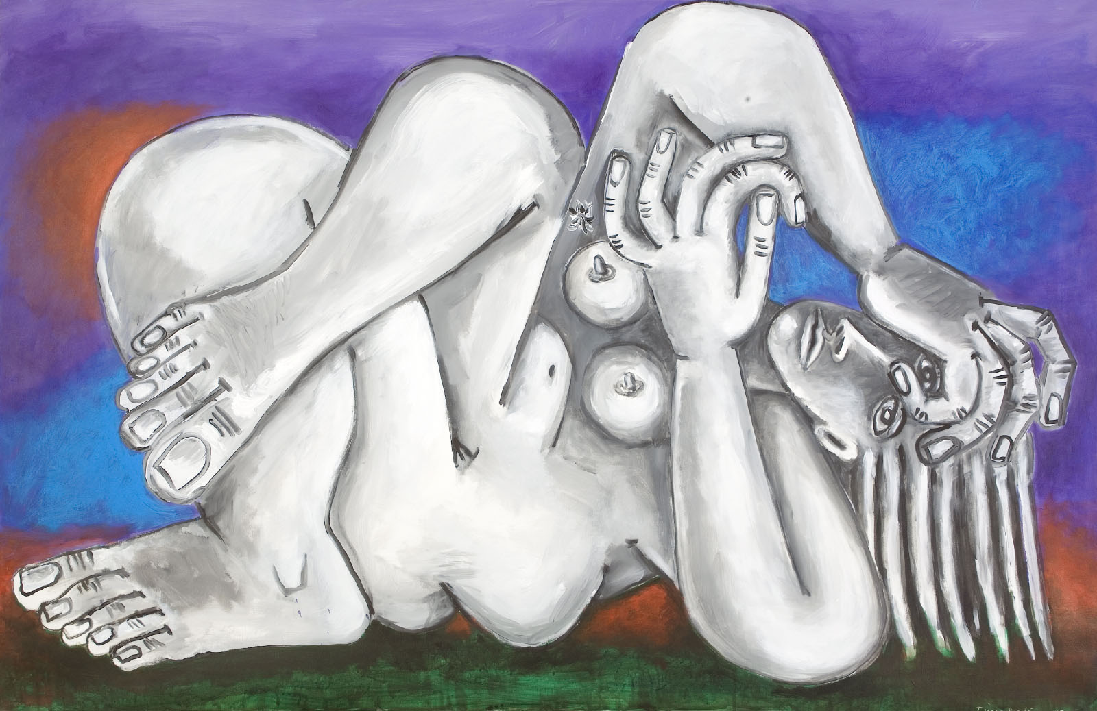 Woman-in-wonder-Paining