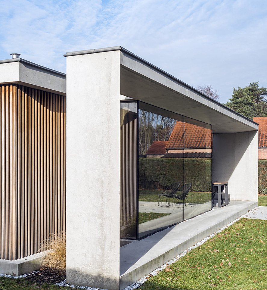 Zichtbeton bijbouw Genk