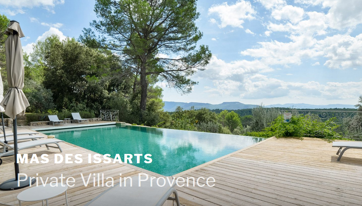 Mas des Issarts, Villa Rental, France