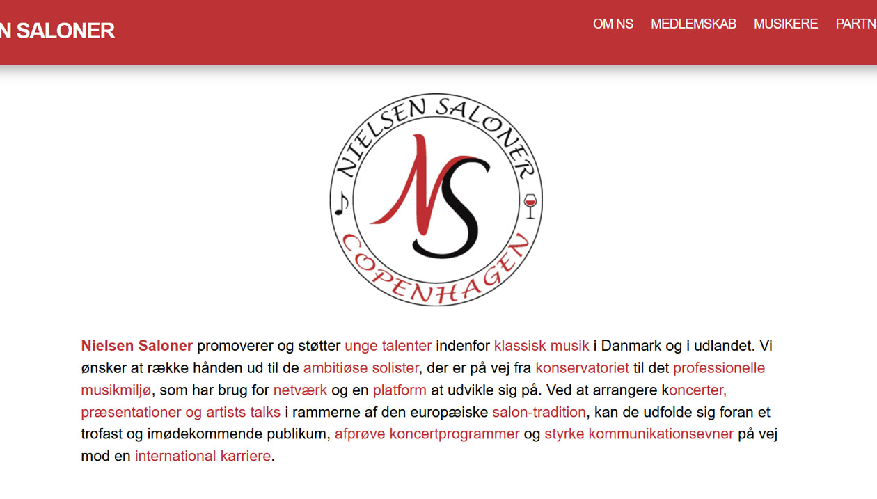Nielsen Saloner, Classical Music Organization, Denmark