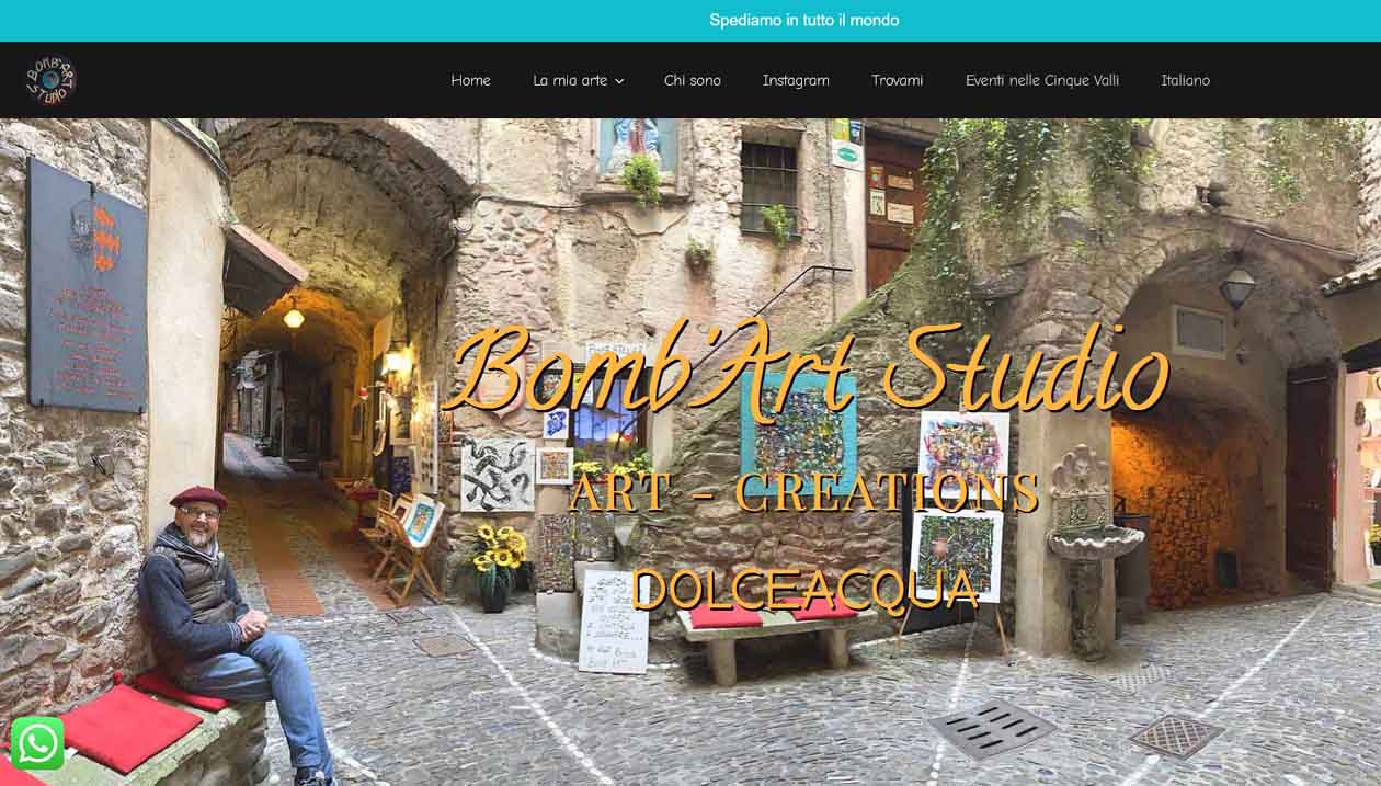 Alberto Bomba- Artist/painter - Dolceacqua - italy