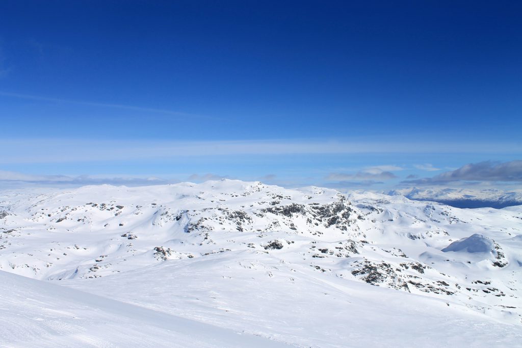 Utsikt mot Fuglafjellet.