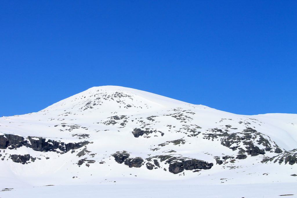 Folarskardnuten er den høyeste toppen på Hallingskarvet (1.933 moh)