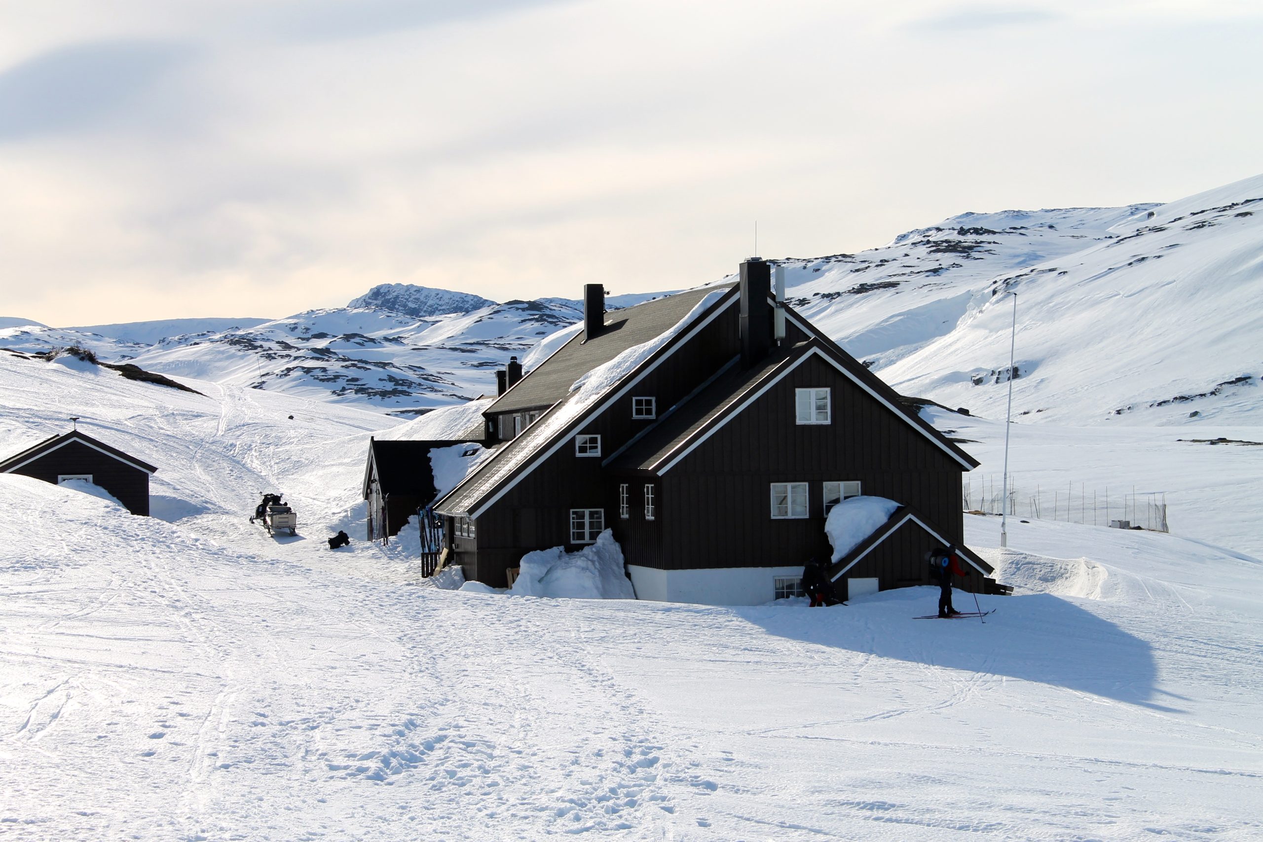 Geiterygghytta i Skarvheimen. Geiterygghytta